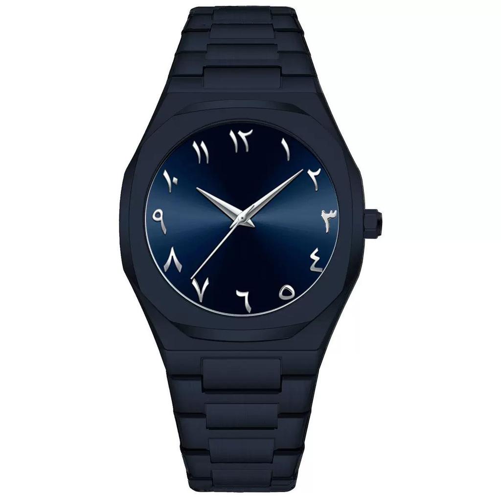 Men's High-End Quartz Watch with Arabic Numerals – Elegant Business Design