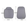 Flax Car Seat Covers Front Car Seat Cushion 3D Mesh Linen Fabric Seat Pad Protector with Head Backrest Car Accessories