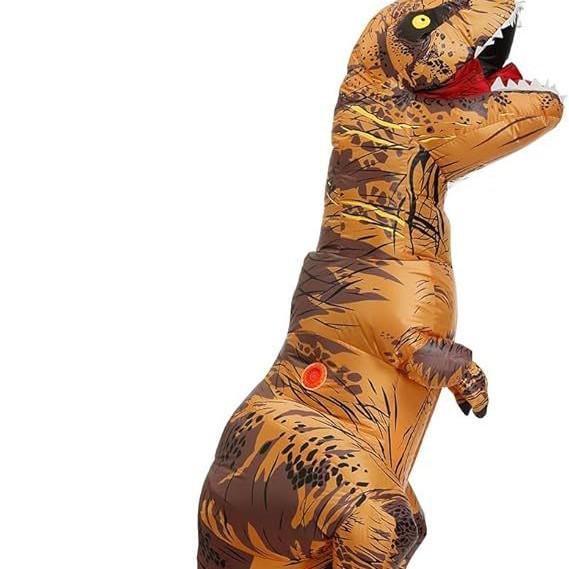 Tyrannosaurus Rex piepūšamais dinozaura kostīms Helovīna