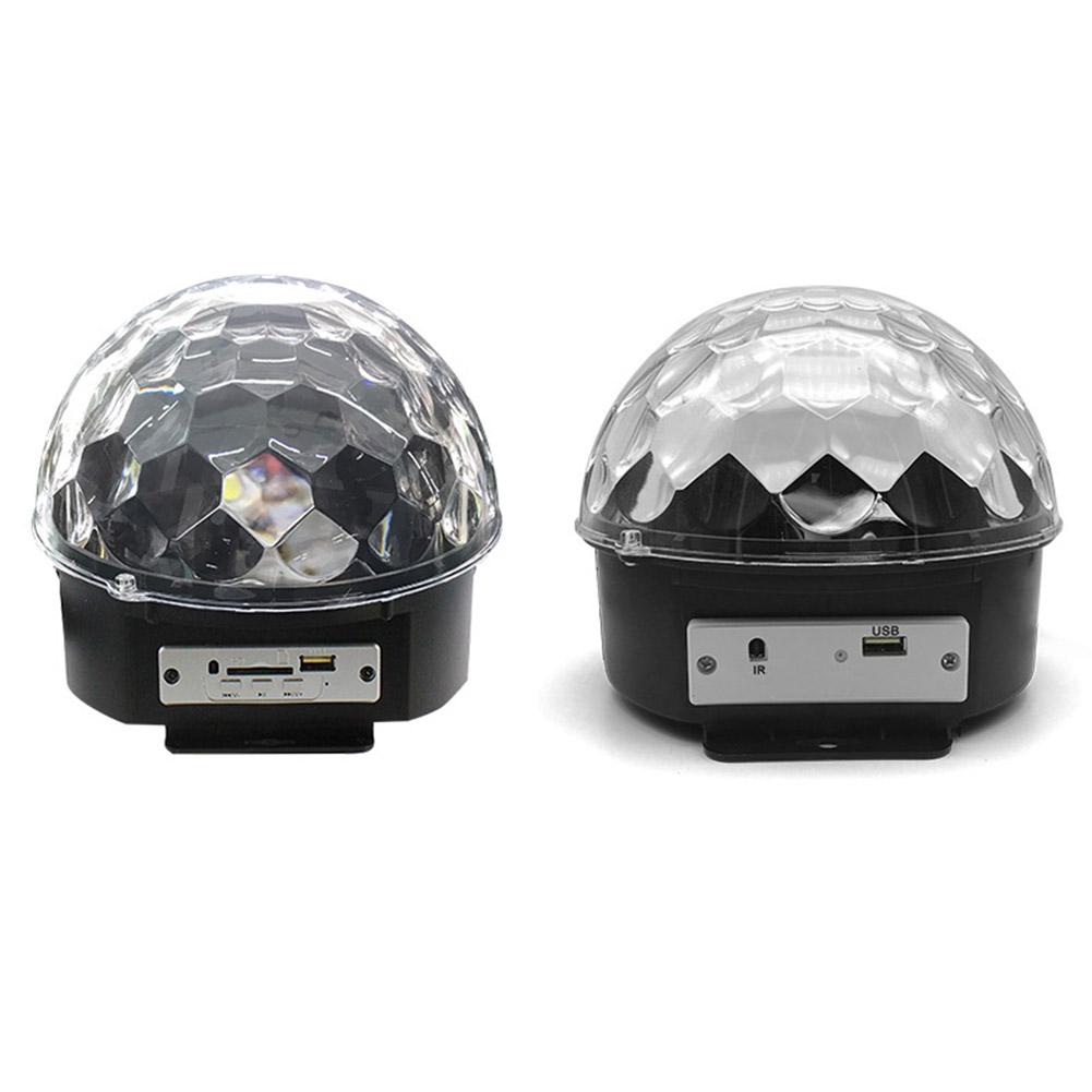 LED Remote Control U Disk Crystal Magic Ball Stage Light