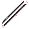 2Pcs Carbon Car Door Side Skirt Sill Stripe Sticker Anti-scratch Refit sticker For Honda Fit Mugen Insight Type S R VTEC DOHC Modulo Vezel Legend RR
