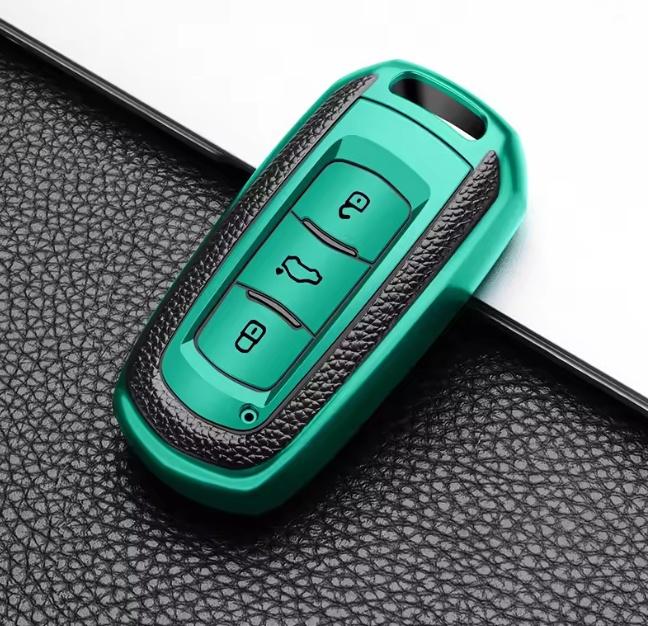 

Чехол для смарт-ключа автомобиля для Geely Atlas Boyue NL3 EX7 Emgrand X7 Borui SUV GT GC9 Сумка Чехол Оболочка Защитник Брелок Аксессуары зелёный
