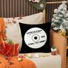 Hot Rock Band S-System Of A Down Pillow Case Anti-dustmite Pillow Invisible zipper silky short plush Sofa cushion cover