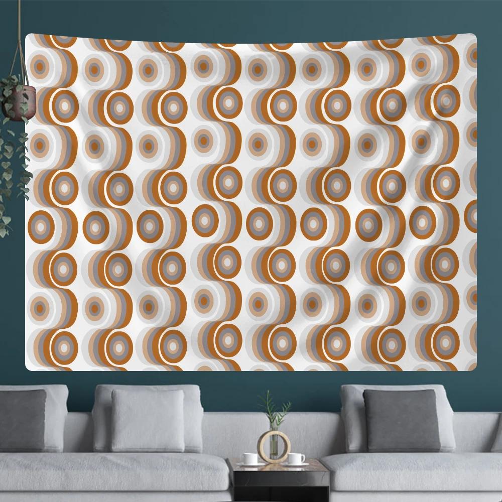 

Коврик для йоги Tarot Hippie, настенное пляжное полотенце, простыня, мандала, психоделическая сцена, домашний гобелен 100x75cm