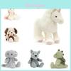 Jellycat Isadora Einhorn Rucksack Elefant Dinosaurier Kuscheltier Puppe Mit Weichem Stoff Für Kinder Spielzimmer Dekor