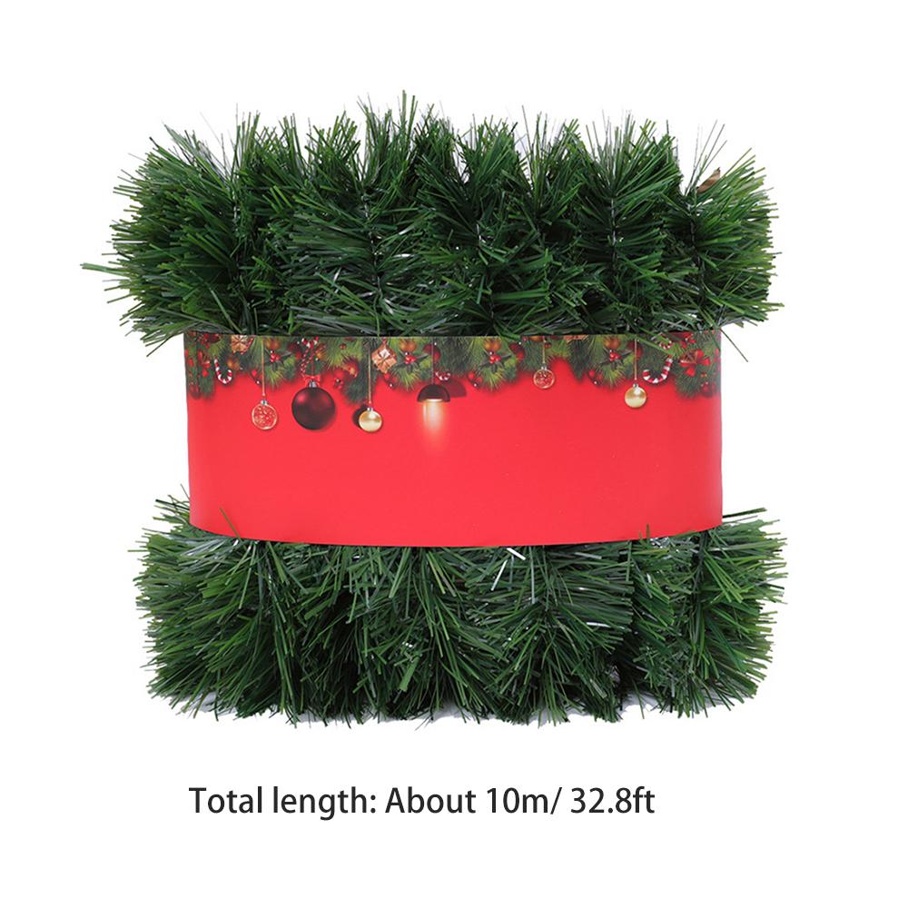 

1pc Artificial Green Rattan, 10m Greenery Plant, Artificial Green Garland, DIY Vine Decoration, Christmas Home Party Decoration