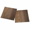 Self Adhesive Floor Tiles 30.5 X 30.5 Cm 20 Pcs PVC Brown