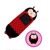 Cartoon Animal Baby Sleeping Bag with Pillow - Anti-Kick Design for Infants and Kids