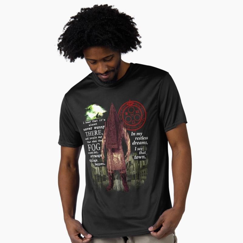 0428 Silent Hill F Horror Graphic Tee Unisex Short Sleeve Gift t Shirt 100 cotton printed Clothes All size top S6XL