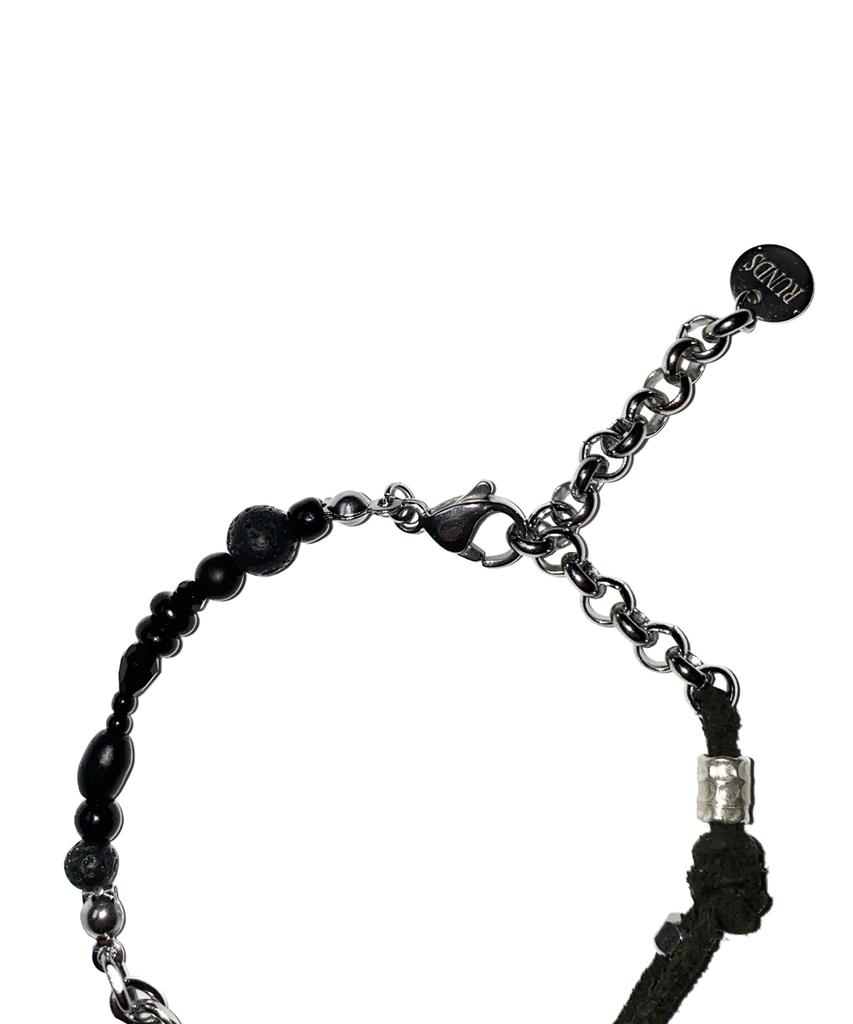 Runds 360 Karen Silver Black Mix Bracelet
