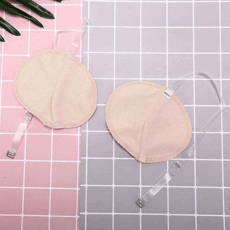 1 Pair Underarm Sweat Shield Pad Washable Armpit Sweat Absorbing Shoulder Strap