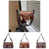 Ethnic Style Fringe Crossbody Bag With Wide Shoulder Strap For Daily Casual Use