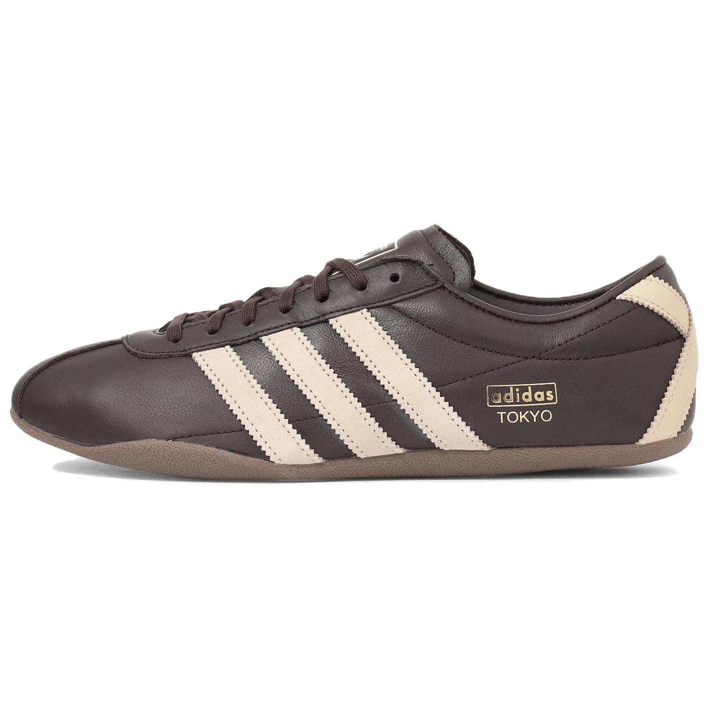 Adidas Originals Tokyo Versatile Comfortable Durable Low-Top Lifestyle Casual Shoes Women sneakers Dark-Brown JR2082 43⅓