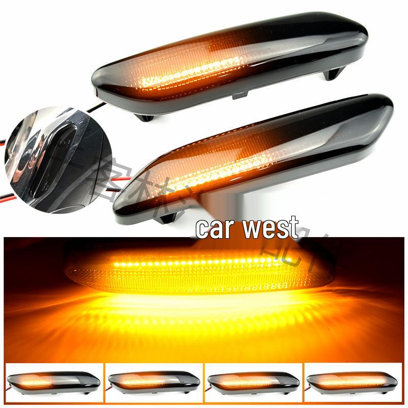 LED Sequential Yellow Fender Side Turn Signals for BMW Mini R60 R61 Modification