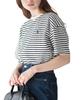 WEGO POLO Short Sleeve White Simple Street Perfect for and Size Short Sleeve Women's Custom-Made U.S. ASSN. T-Shirt, Border, Design, Style, Spring,