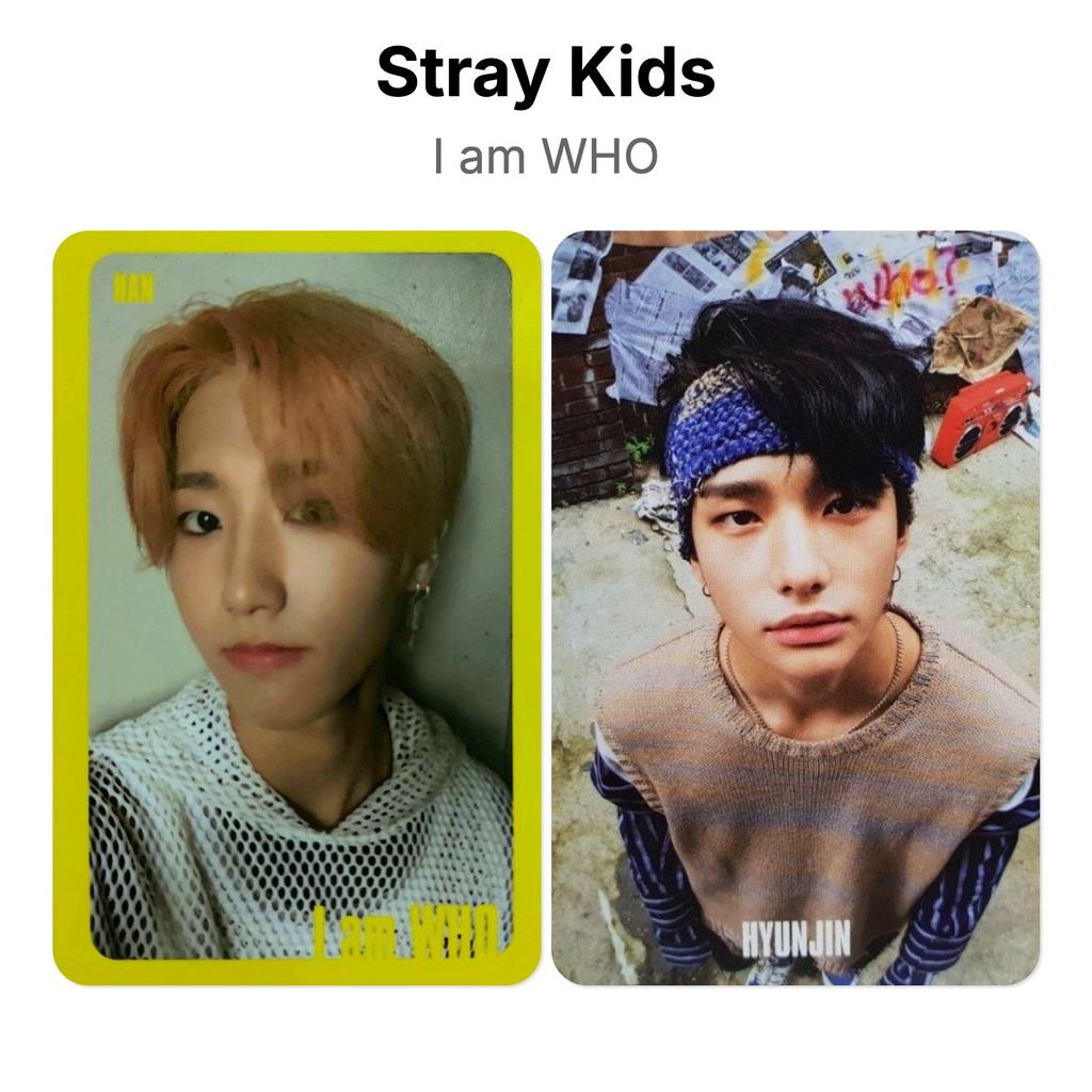 Stray Kids I am WHO Official Photocard