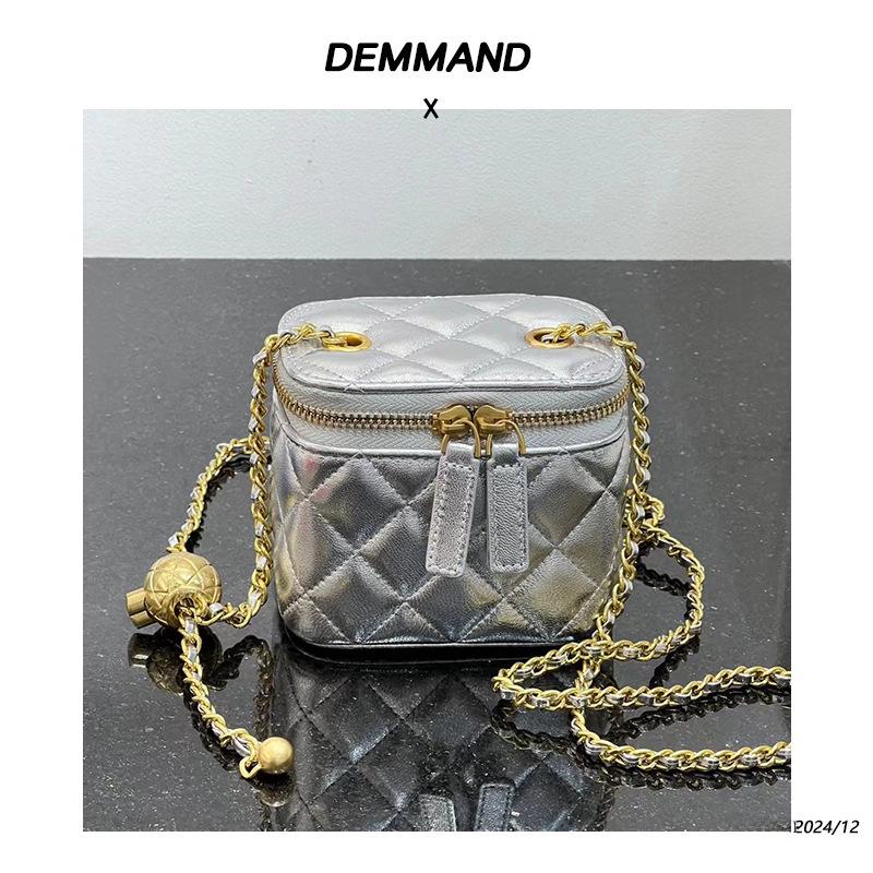 Mini Diamond Pattern Shoulder Bag - Elegant Women's Versatile Handbag
