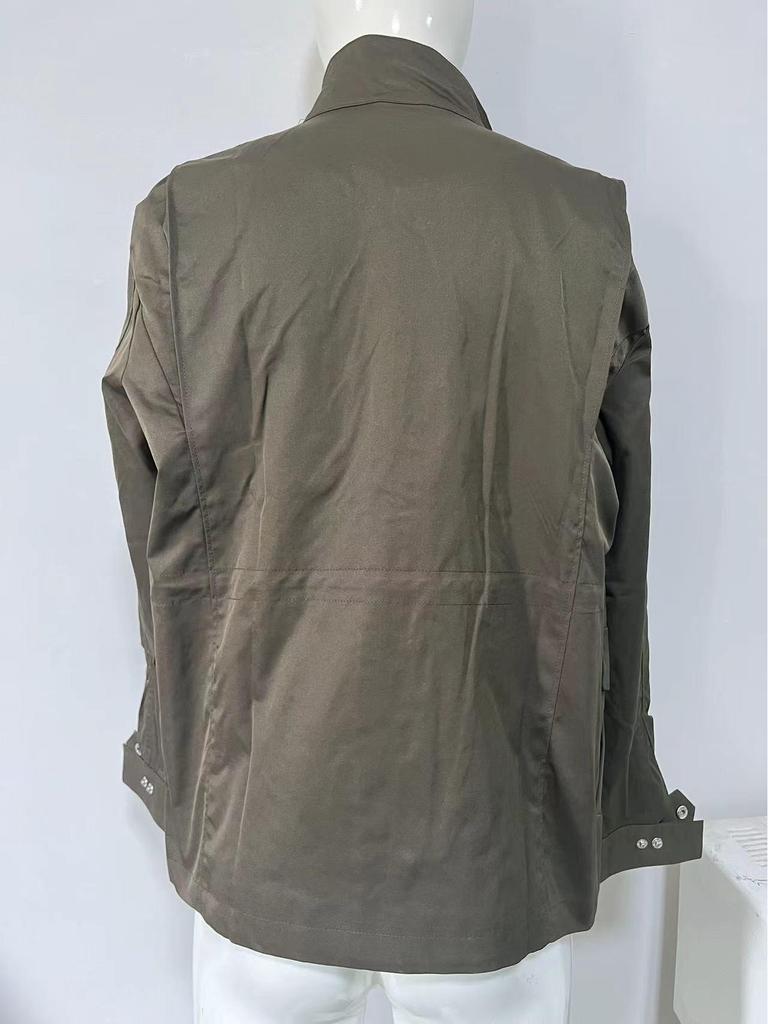 Retro Wielokieszeniowa Męska Kurtka Robocza 2025 - Luźny, Codzienny Styl na Różne Pory Roku