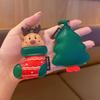 Christmas Classic Christmas Theme Cute Cartoon Design Gift Bag Charm Christmas Decoration Ornament Funny 1PC