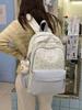 Youth Nylon Starry Backpack With Design For Girls Daily Use