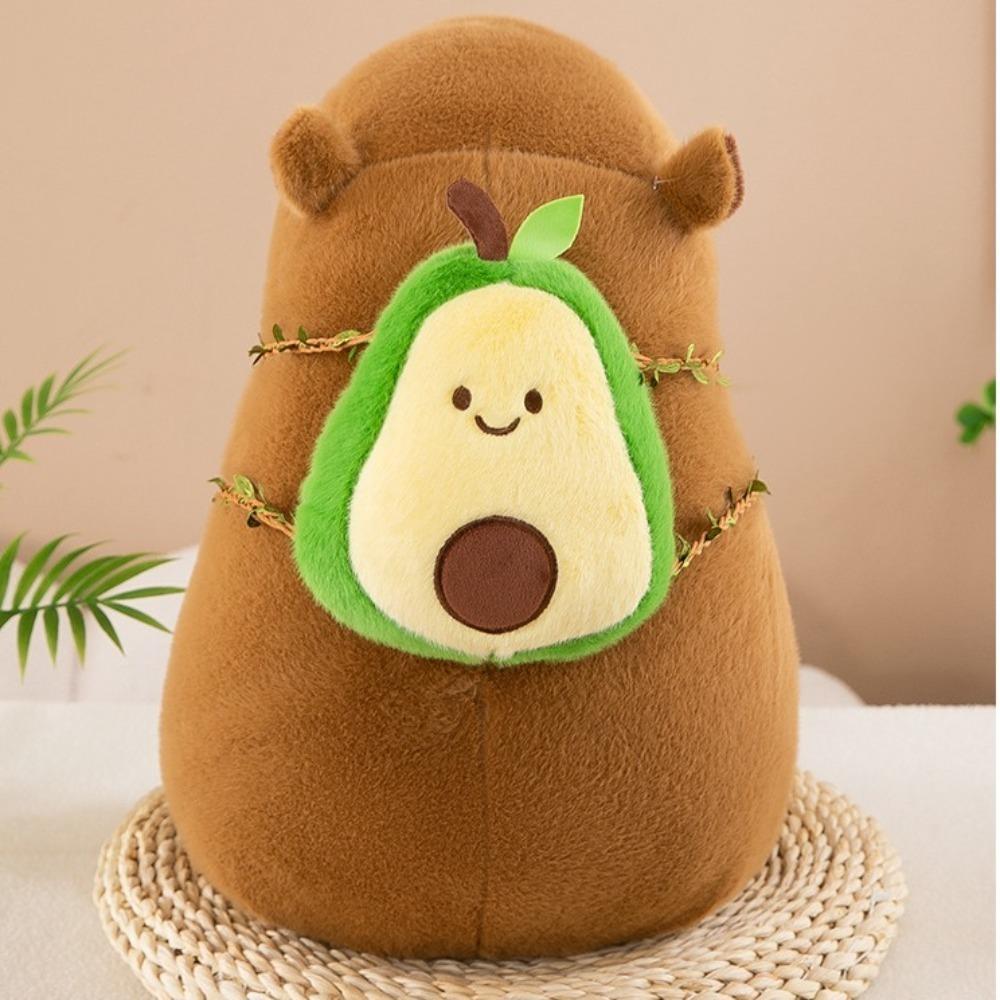 Simulation Capybara Plush Doll Cartoon Capibara Fluffty Doll Capybara Plush Toy Home Decor