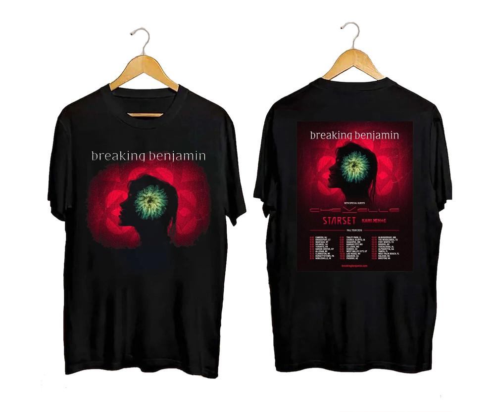 Breaking Benjamin 2026 North American Tour TShirt Unisex T-Shirt M