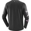 SALOMON Graphic Shakeout Core Graphic Knit Flow Long Sleeve Breathable Quick Dry Round Neck Running T-Shirt Men Tops C27912