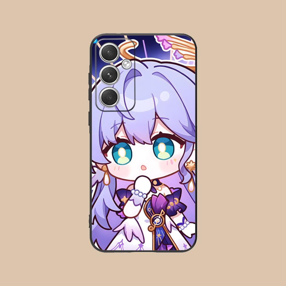

HSR Robin Матовый ТПУ Чехол для Мобильного Телефона для Samsung Galaxy S26 S25 S24 S23 S22 S21 S20 Note20 Plus FE Ultra Цветной Чехол Galaxy Note20