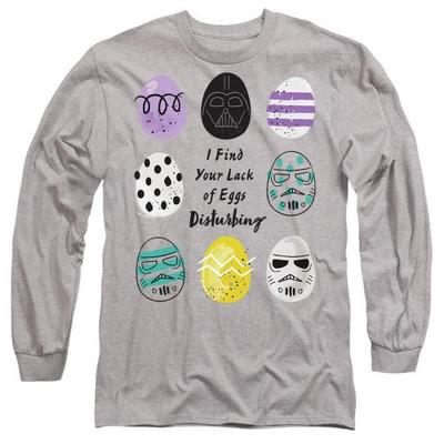 STAR WARS Unisex Adult Your Lack Of Easter Eggs Disturbing Darth Vader T-Shirt