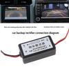 12V DC Power Relay Capacitor Filter Rectifier for Car Rear View Backup Camera Auto Car Eliminate Interference Connector Fuse Holders1