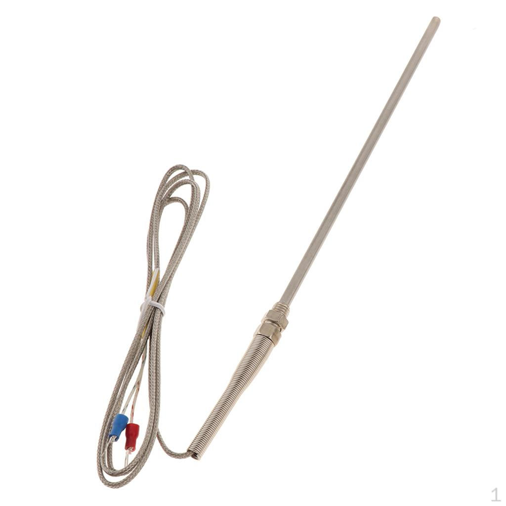 K Type Thermocouple Probe Stainless Steel Degrees °C Temperature Range