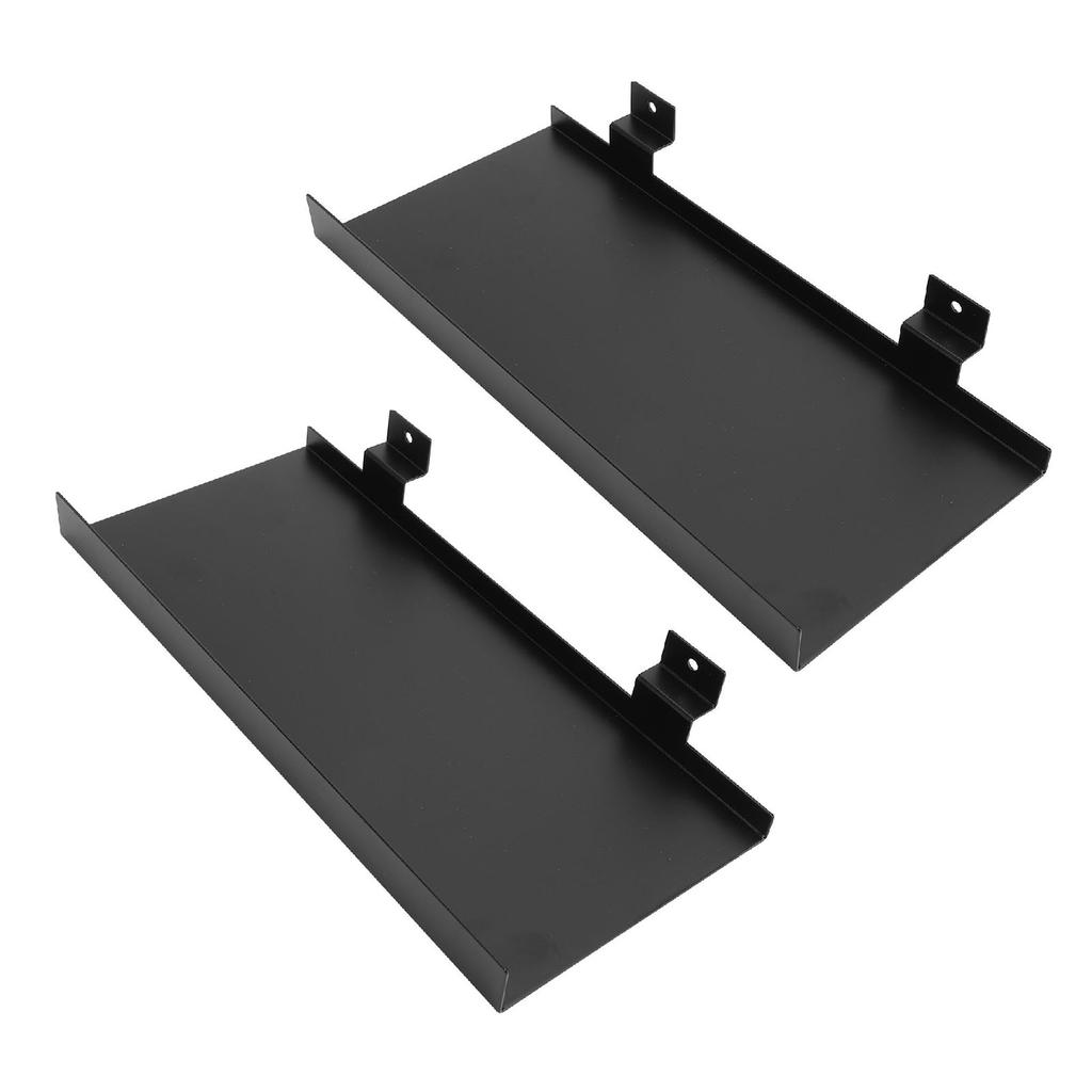 Wall Mounted Shelf Metal Floating Shelf Display Rack for Figurines Crafts Photo Frames