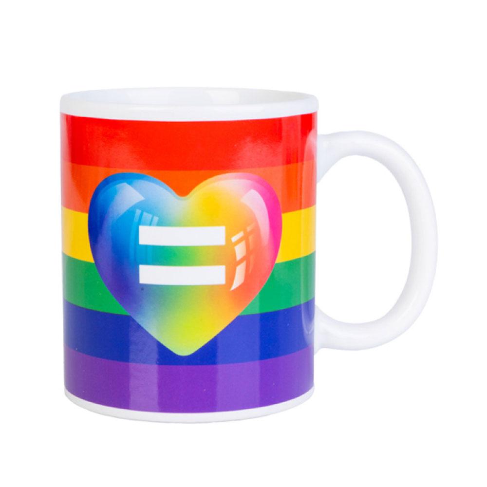 Regenbogen Pride Kaffeetasse