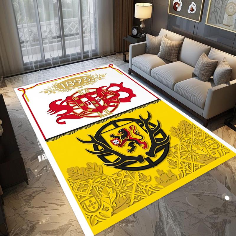 Royal Heraldry Ornate Design carpet printing Home Decor Christmas gifts Dormitory decoration Fashion