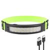 6 Lighting Modes COB LED Headlamp Waterproof USB Rechargeable Head Lamp Sensor Headlight  Fishing