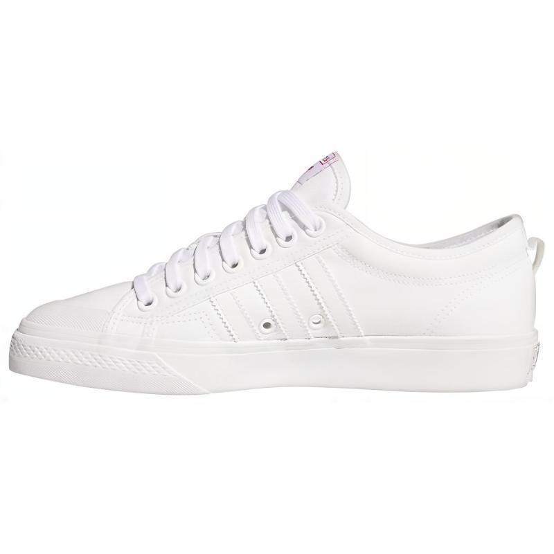 

Adidas Nizza Trefoil White Red Women s Sneakers FX8345 36
