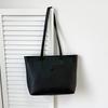 Large-capacity Bag Women's New Versatile Simple Shoulder Messenger Bag Textured College Student Commuting Tote Bag