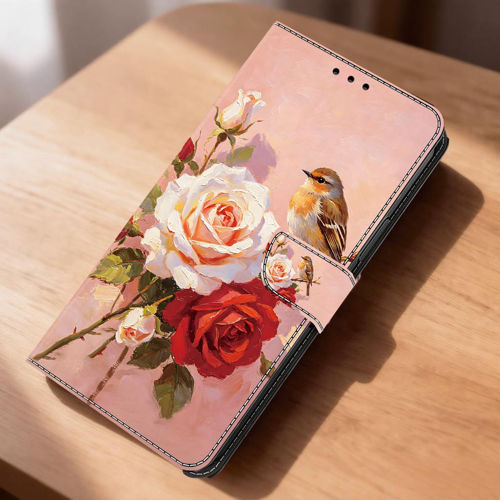 Magnetic Flip Leather Cover Wallet Case For Oppo A92 A93 A94 A95 A98 Wallet Magnetic Case For Oppo A32 A33 A53 A73 2020 4G/5G
