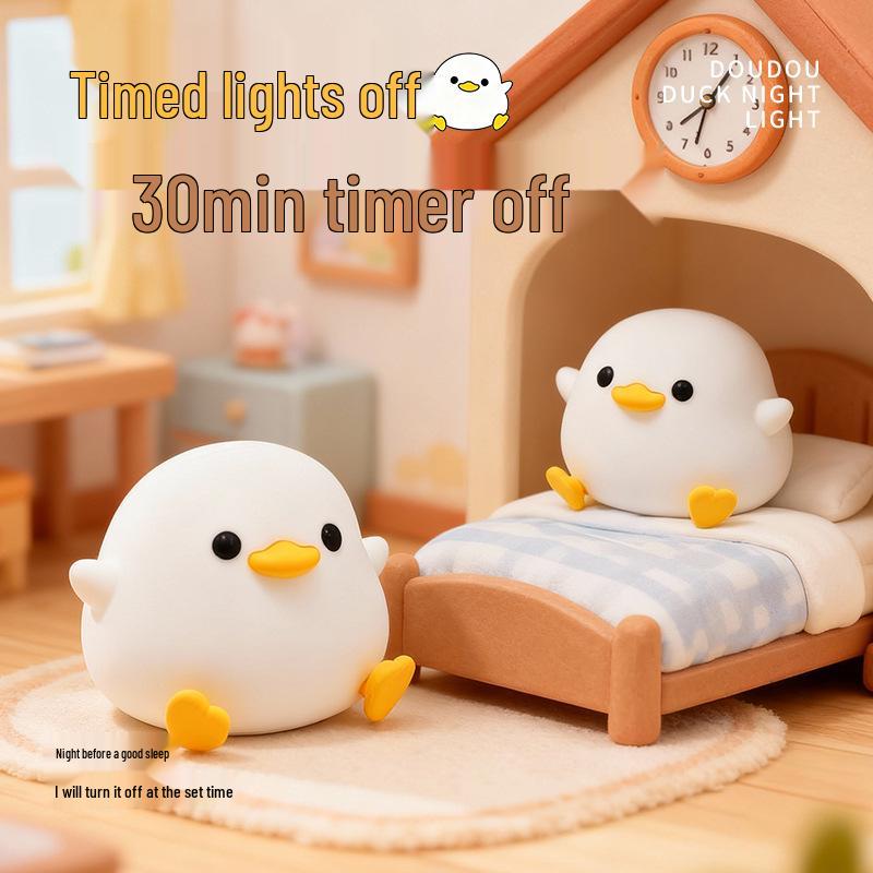 Baa Baa Sheep Night Light - Sleep Companion & Eye-Friendly Dimmable LED Silicone Lamp for Kids' Rooms