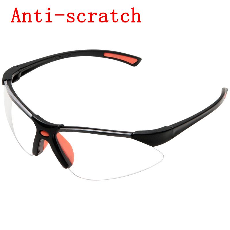 Motorcycle Safety Anti-fog and Anti-scratch Eye Clear Goggles Tactical Sports Protective Glasses With Soft Silicone Nose Clip