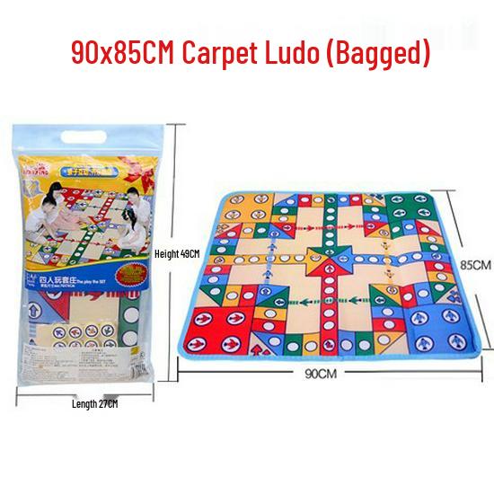 Huaying Extra Large Flying Chess Carpet Mat for Infants and Toddlers - Parent-Child Children's Toy