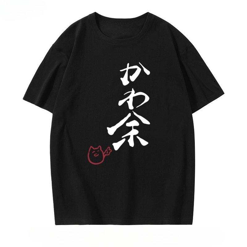 Shortsleeved Roundneck Animeprinted Tshirts for Both Unisex and Women The Same Style As Hololive Virtual Streamer Ayumi Hyakki