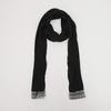 LACE SLIM SCARF BLACK