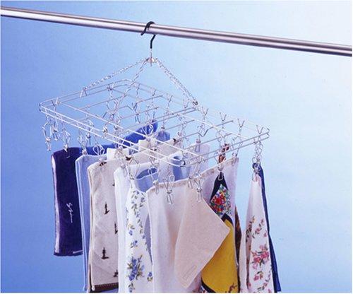 Ohki Seisakusho Laundry Goods Tangle-Resistant Stainless Steel Hanger DL 00381-4