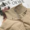 Petite Quilted Stand-up Collar Winter Jacket - Lightweight Short Diamond Design with Thick White Duck Down and Spandex