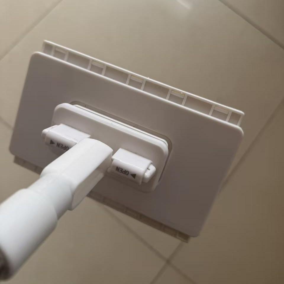 Hands-Free Reusable Face Towel Mop with Auto Clip for Easy Cleaning