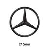 1pc 188mm 210mm ABS Car Front Grille Badge Decal Cover Emblem For Mercedes Benz A/B/C/E/S Class GLA CLA GLE GLK CLK CLS GLS GLC YS7