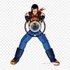 Patches For Clothes Bag Iron On Thermal Stickers Dbz Vegeta Ssj Render Vegeta Goku Pattern Washable Heat Transfer