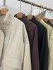 Spring 2025 Women's Loose Casual Chic Stand-Up Collar Jacket - Hong Kong Style