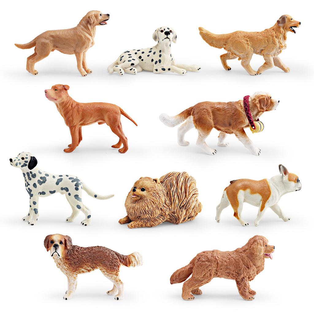 Pvc Dog Figurine Static Model French Bulldog Pet Sculpture For Home And Office Decor